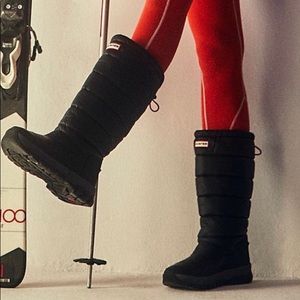 NWT Free People x Hunter Original Insulated Tall Snow Boots size 7